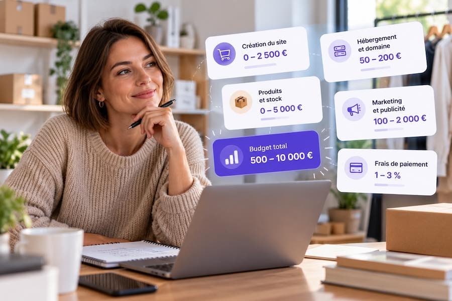 budget creation site ecommerce