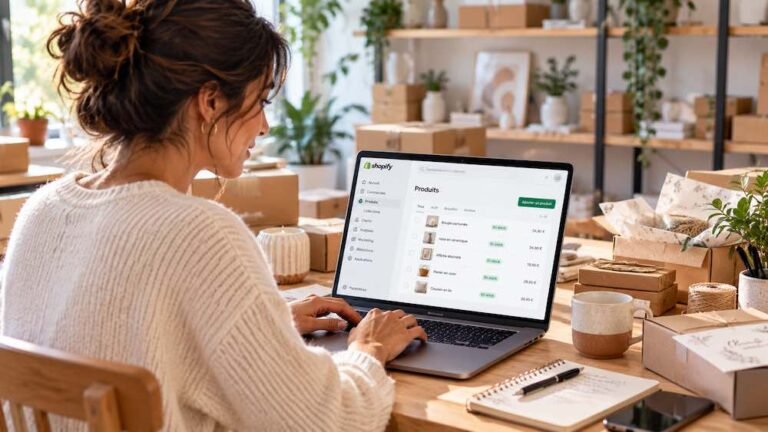 creer boutique shopify