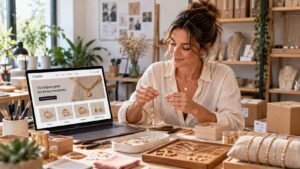 ouvrir boutique de bijoux en ligne